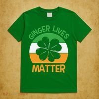 Flag Shamrock St Patricks Day T-Shirt thumb 5
