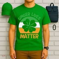 Flag Shamrock St Patricks Day T-Shirt thumb 6
