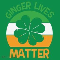 Flag Shamrock St Patricks Day Button thumb 1