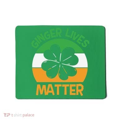 Flag Shamrock St Patricks Day Mousepad