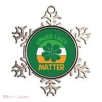 Flag Shamrock St Patricks Day Ornament thumb 0
