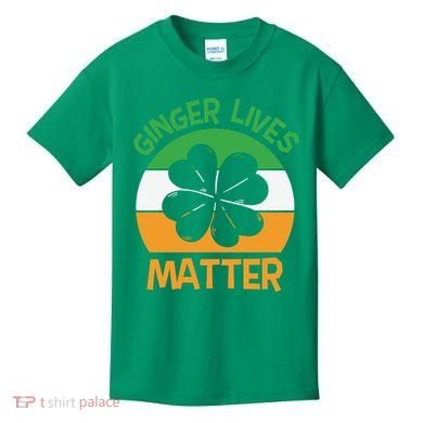 Flag Shamrock St Patricks Day Kids T-Shirt