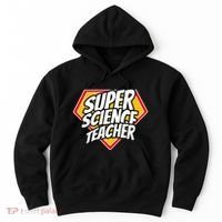 Funny Super Science Teacher Superhero Teacher Hoodie thumb 0