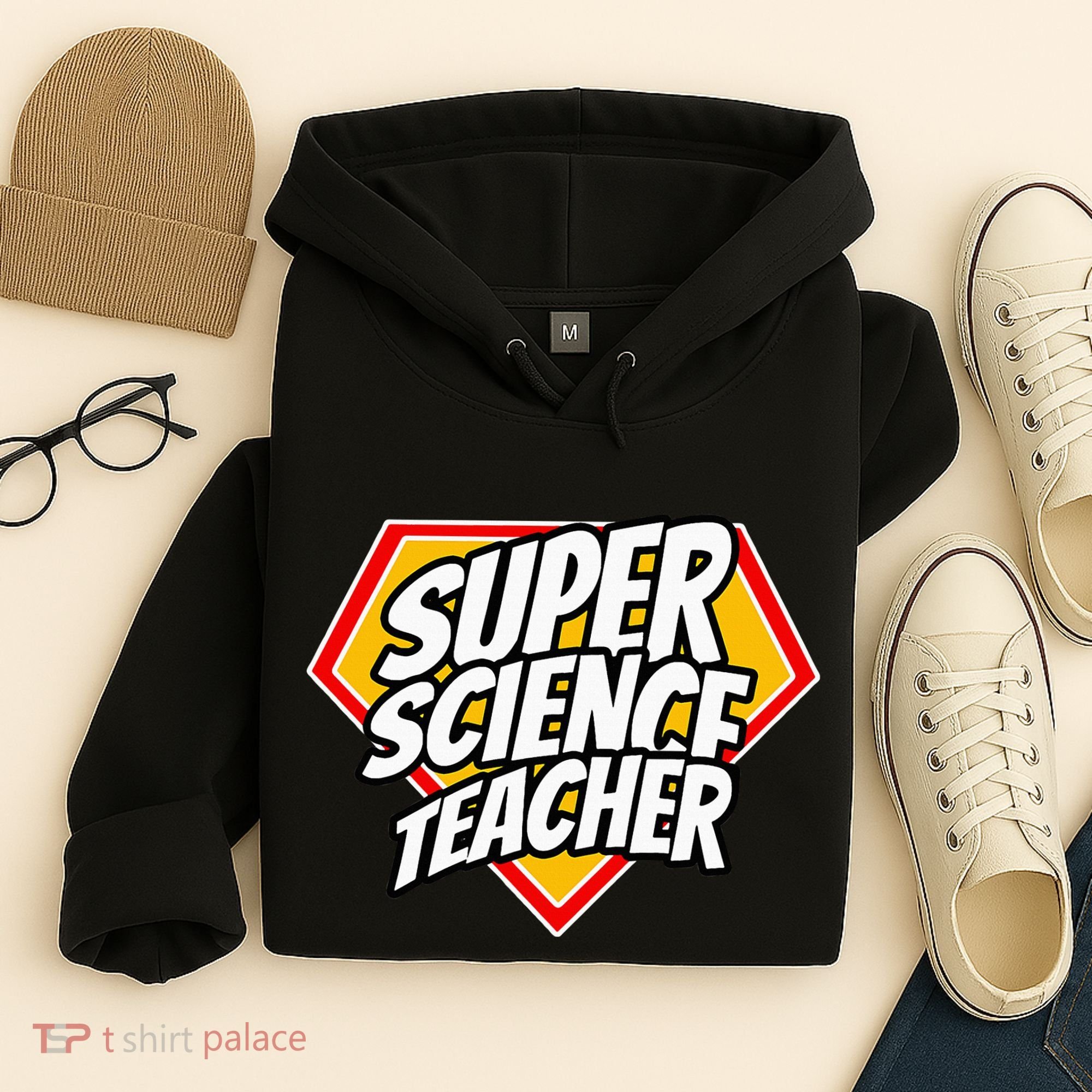 Funny Super Science Teacher Superhero Teacher Hoodie