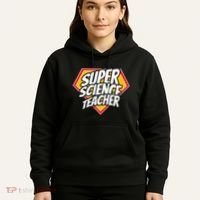 Funny Super Science Teacher Superhero Teacher Hoodie thumb 5
