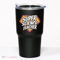 Funny Super Science Teacher Superhero Teacher Tumbler thumb 0