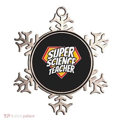 Funny Super Science Teacher Superhero Teacher Ornament