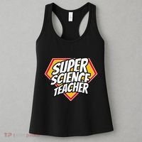 Funny Super Science Teacher Superhero Teacher Women's Tank Top thumb 3