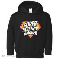 Funny Super Science Teacher Superhero Teacher Toddler Hoodie thumb 0