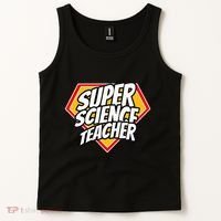 Funny Super Science Teacher Superhero Teacher Tank Top thumb 2