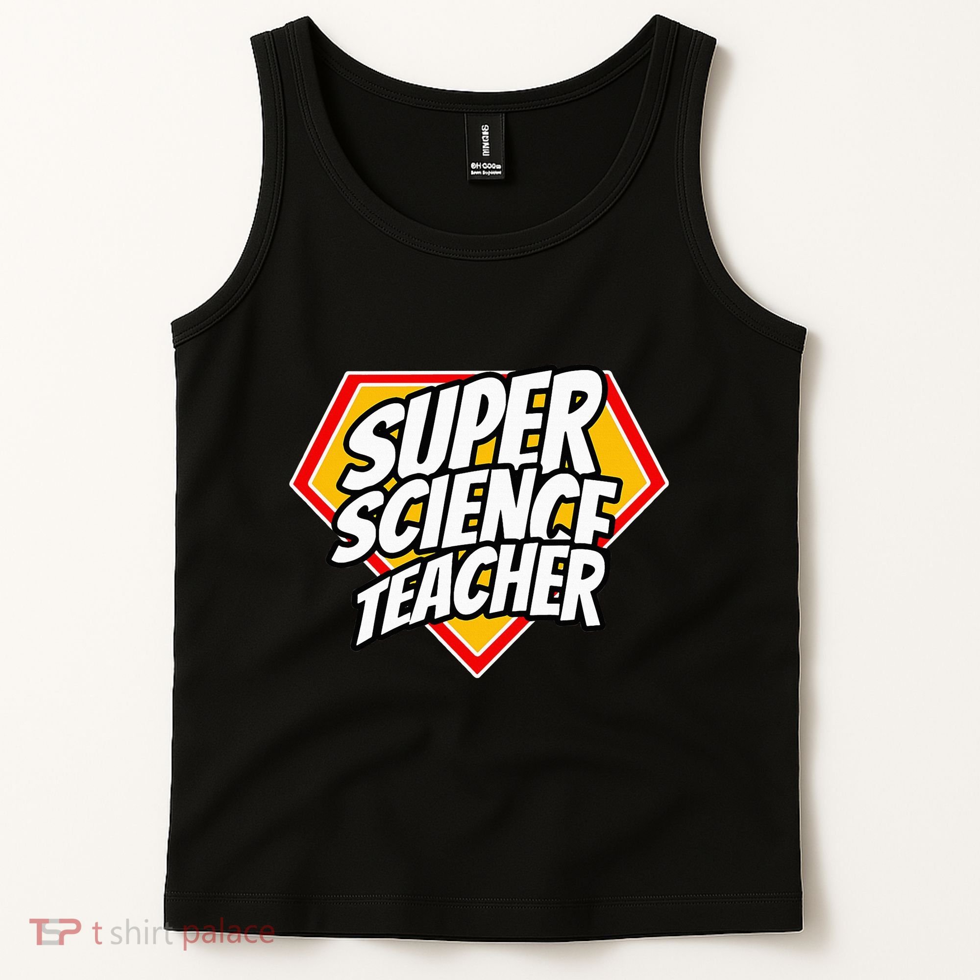 Funny Super Science Teacher Superhero Teacher Tank Top