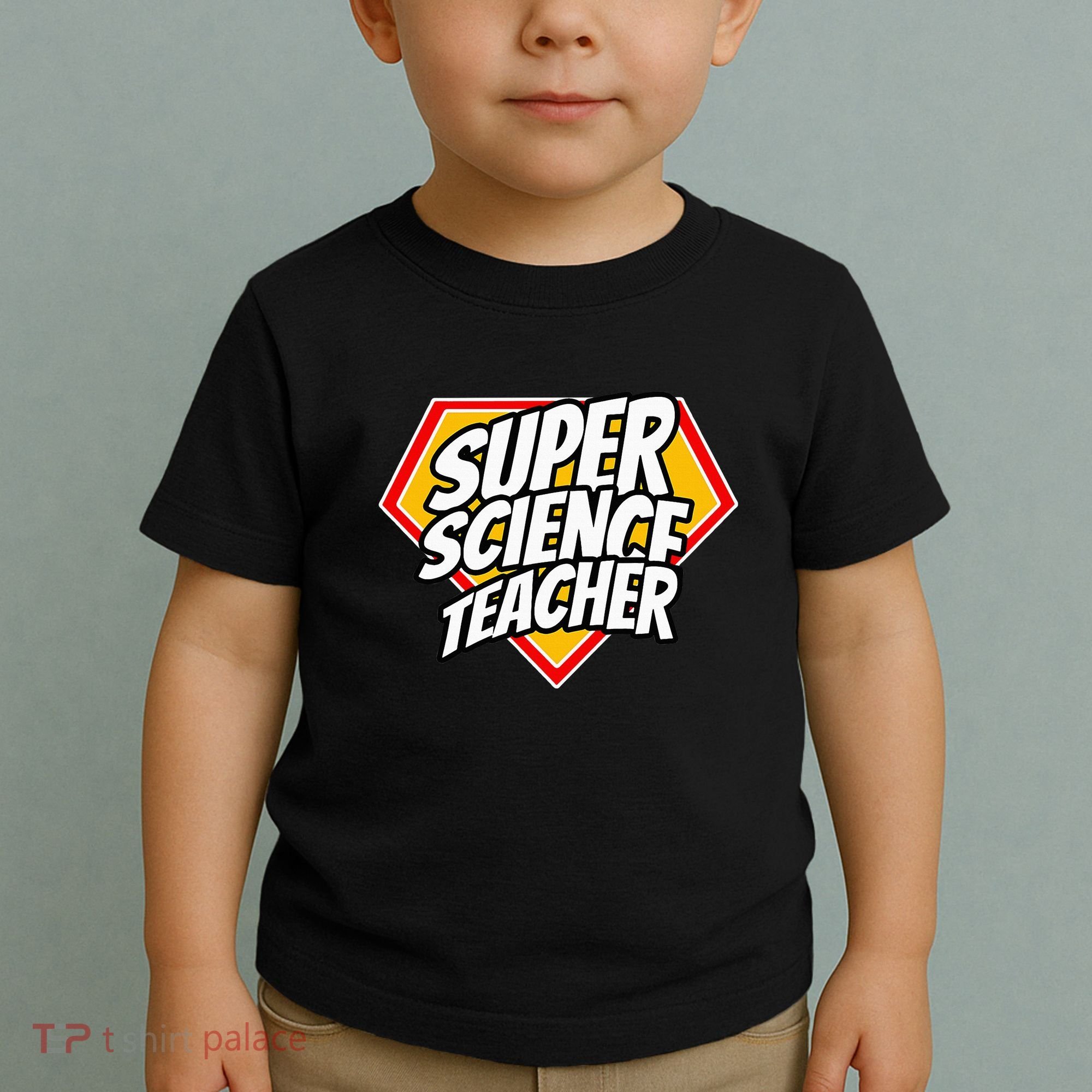 Funny Super Science Teacher Superhero Teacher Toddler T-Shirt