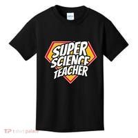 Funny Super Science Teacher Superhero Teacher Kids T-Shirt thumb 0
