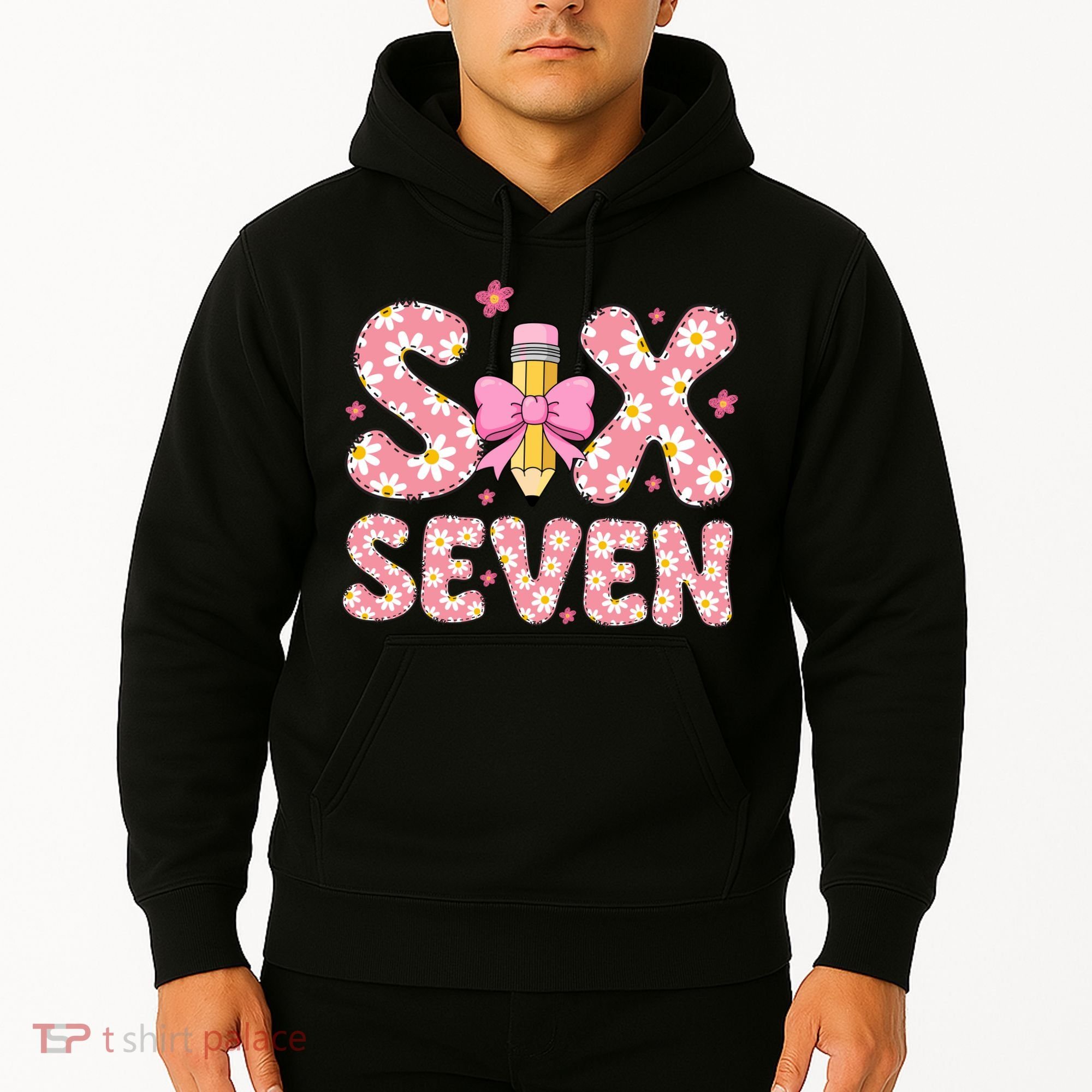 Funny Six Seven 6-7 Meme 67 Teacher  Hoodie