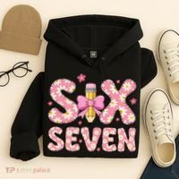 Funny Six Seven 6-7 Meme 67 Teacher  Hoodie thumb 4
