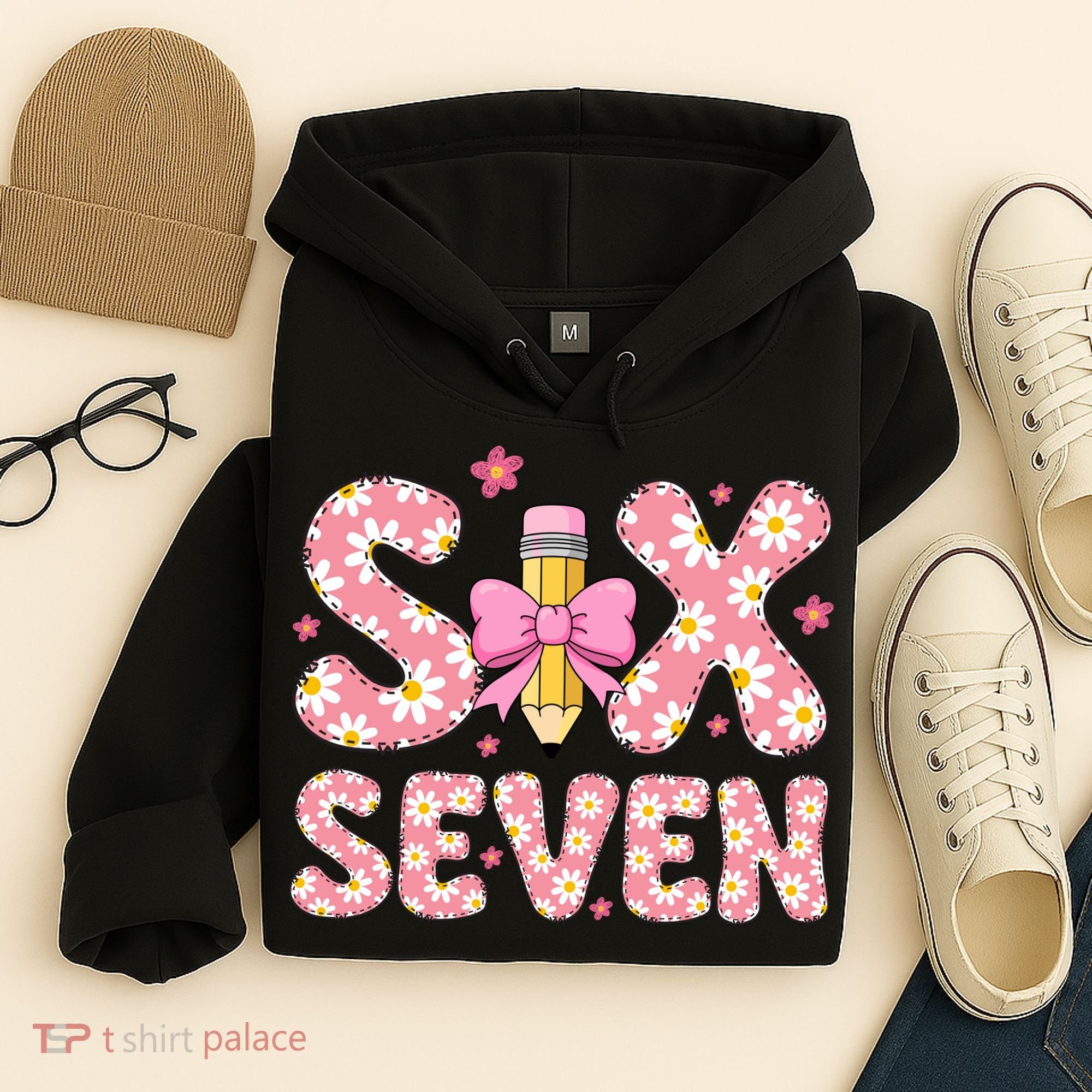 Funny Six Seven 6-7 Meme 67 Teacher  Hoodie