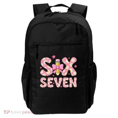 Funny Six Seven 6-7 Meme 67 Teacher  Backpack