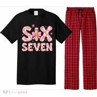 Funny Six Seven 6-7 Meme 67 Teacher  Pajama Set thumb 0