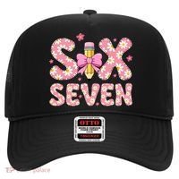 Funny Six Seven 6-7 Meme 67 Teacher  Hat thumb 0