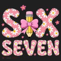 Funny Six Seven 6-7 Meme 67 Teacher  Hat thumb 2