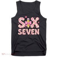 Funny Six Seven 6-7 Meme 67 Teacher  Tank Top thumb 0