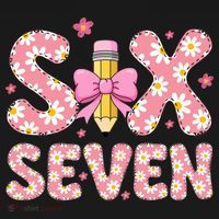 Funny Six Seven 6-7 Meme 67 Teacher  Women's Long Sleeve Shirt thumb 2