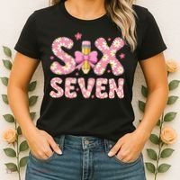 Funny Six Seven 6-7 Meme 67 Teacher  Women's T-Shirt thumb 2