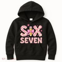 Funny Six Seven 6-7 Meme 67 Teacher  Kids Hoodie thumb 0