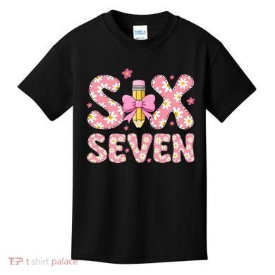 Funny Six Seven 6-7 Meme 67 Teacher  Kids T-Shirt