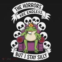 Funny Stay Silly The Horrors Are Endless Meme Remain Silly Doggie Tank thumb 4