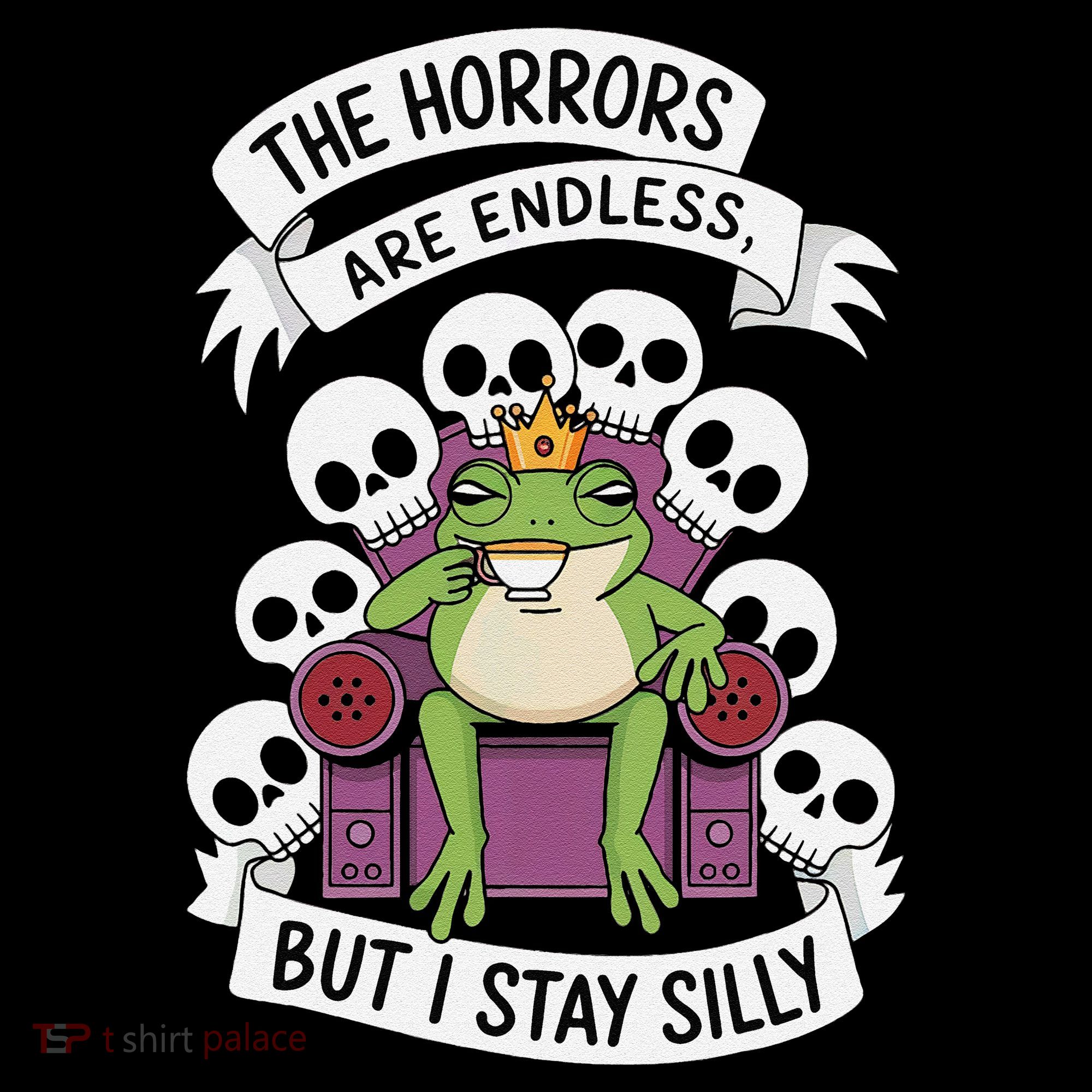 Funny Stay Silly The Horrors Are Endless Meme Remain Silly Baby Bodysuit