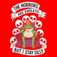 Funny Stay Silly The Horrors Are Endless Meme Remain Silly Santa Hat thumb 1