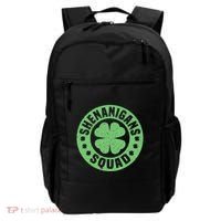 Funny Shenanigans Squad Happy St. Patrick's Day Outfit Backpack thumb 0