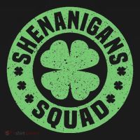 Funny Shenanigans Squad Happy St. Patrick's Day Outfit Backpack thumb 2
