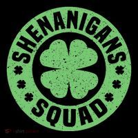 Funny Shenanigans Squad Happy St. Patrick's Day Outfit Bucket Hat thumb 4