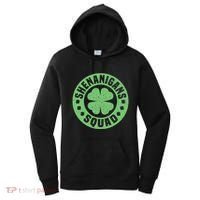 Funny Shenanigans Squad Happy St. Patrick's Day Outfit Women's Hoodie thumb 0