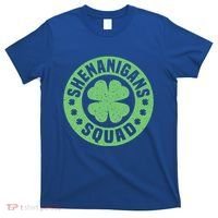 Funny Shenanigans Squad Happy St. Patrick's Day Outfit T-Shirt thumb 0