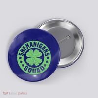 Funny Shenanigans Squad Happy St. Patrick's Day Outfit Button thumb 0