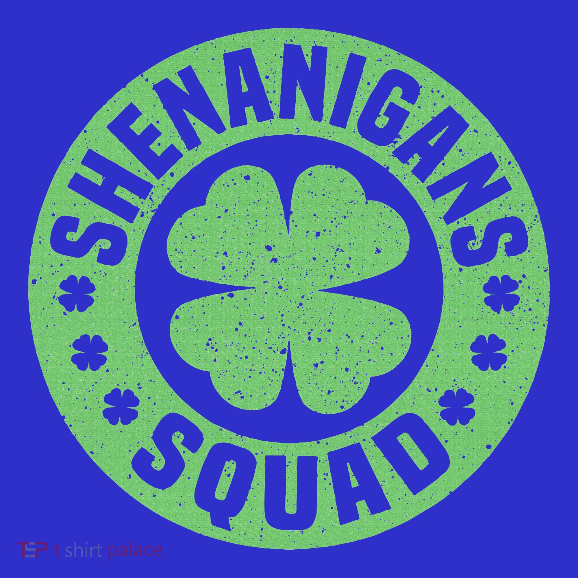 Funny Shenanigans Squad Happy St. Patrick's Day Outfit Button