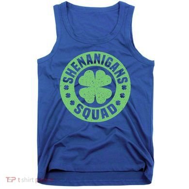 Funny Shenanigans Squad Happy St. Patrick's Day Outfit Tank Top
