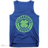 Funny Shenanigans Squad Happy St. Patrick's Day Outfit Tank Top thumb 0