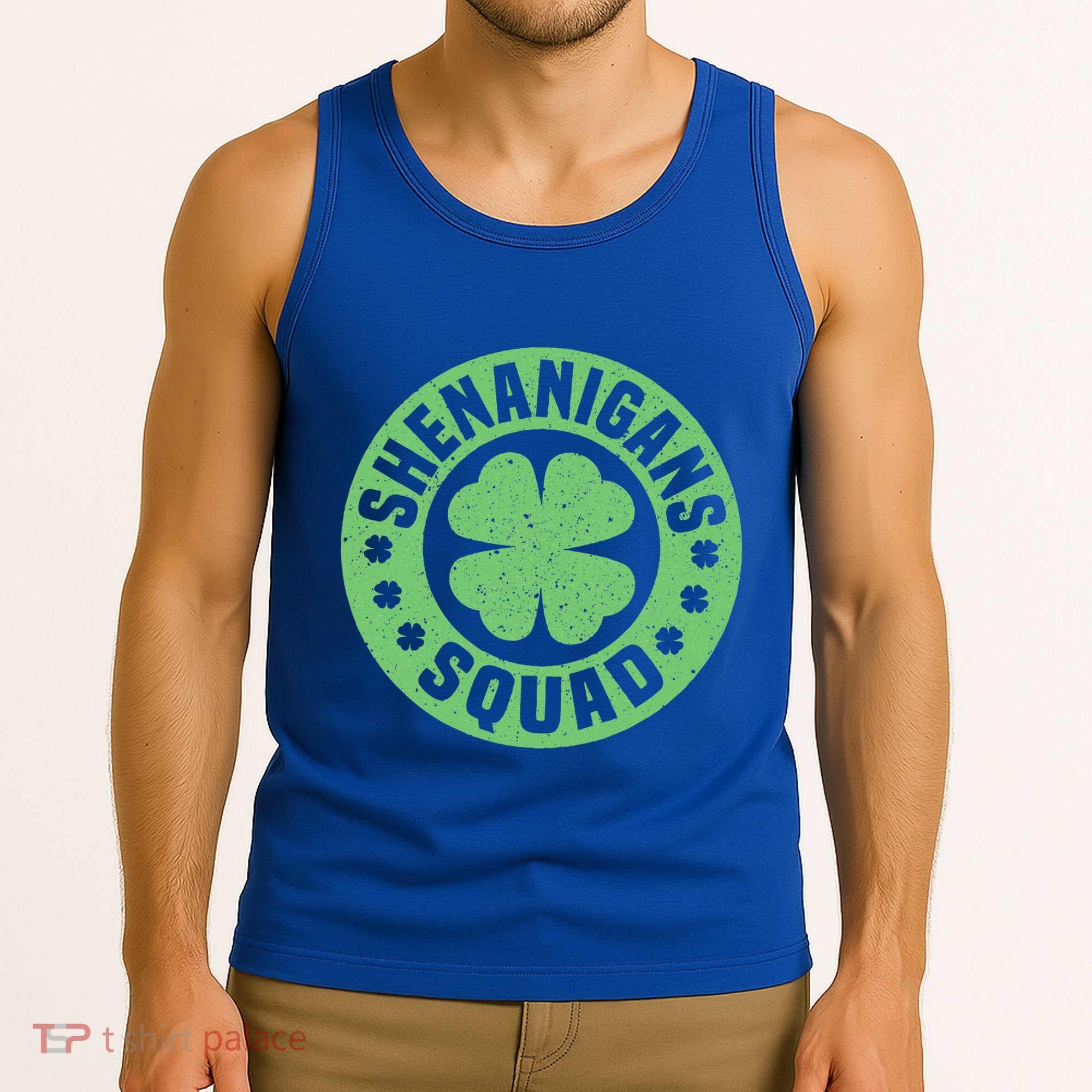 Funny Shenanigans Squad Happy St. Patrick's Day Outfit Tank Top