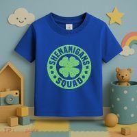 Funny Shenanigans Squad Happy St. Patrick's Day Outfit Toddler T-Shirt thumb 3
