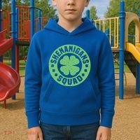 Funny Shenanigans Squad Happy St. Patrick's Day Outfit Kids Hoodie thumb 2