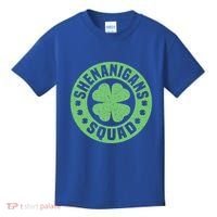 Funny Shenanigans Squad Happy St. Patrick's Day Outfit Kids T-Shirt thumb 0