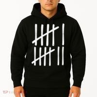 Funny Six Seven 67 Meme Tally Marks 6-7 Numbers Hoodie thumb 2