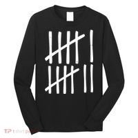Funny Six Seven 67 Meme Tally Marks 6-7 Numbers Long Sleeve Shirt thumb 0