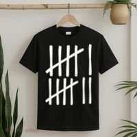 Funny Six Seven 67 Meme Tally Marks 6-7 Numbers T-Shirt thumb 2