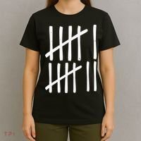 Funny Six Seven 67 Meme Tally Marks 6-7 Numbers T-Shirt thumb 4