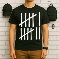 Funny Six Seven 67 Meme Tally Marks 6-7 Numbers T-Shirt thumb 6